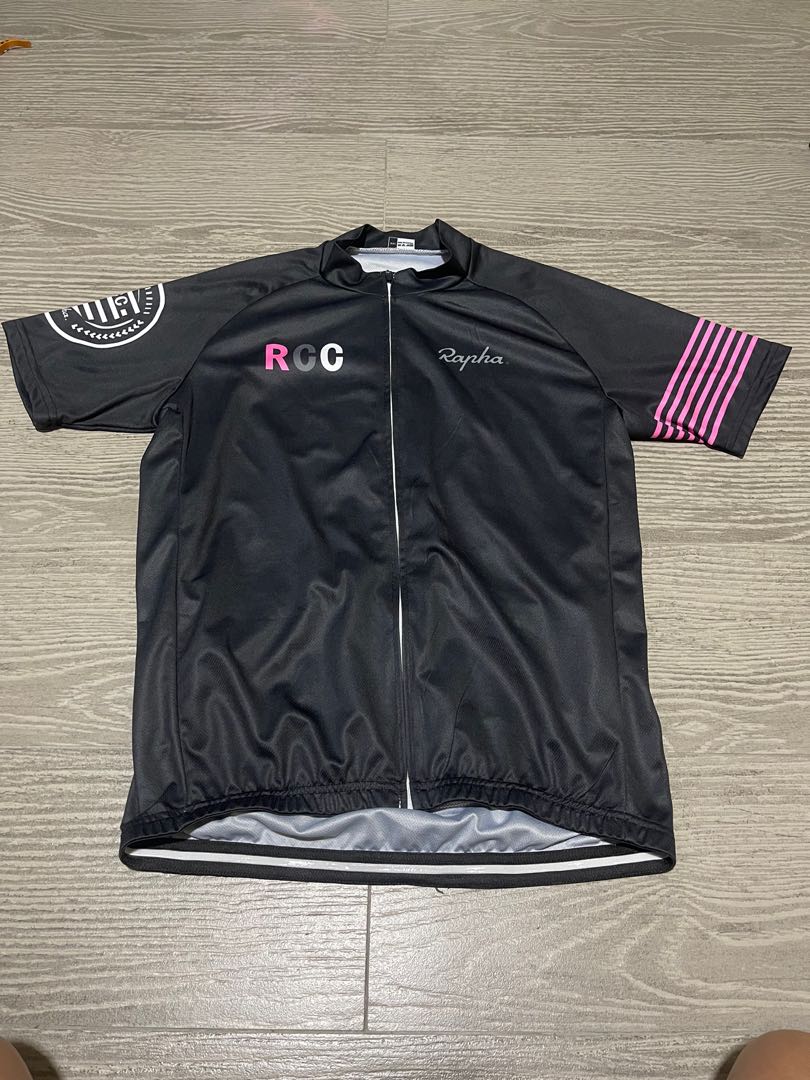 Rapha RCC cycling jersey, Sports Equipment, Bicycles & Parts, Parts ...