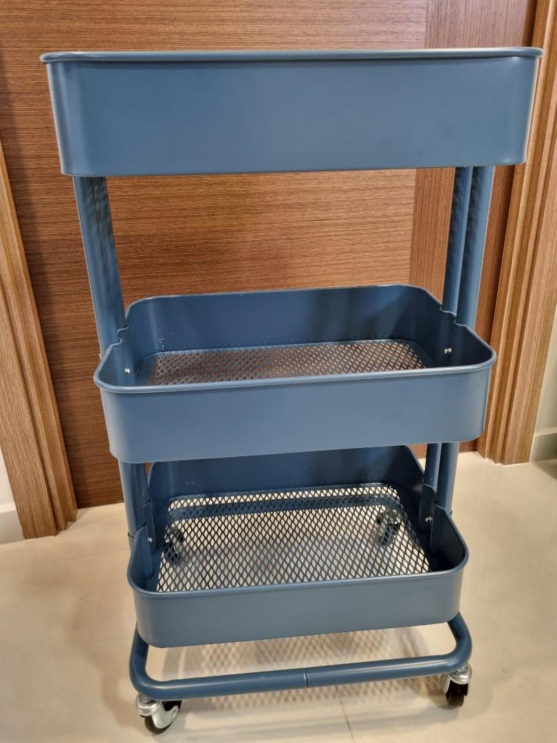 Raskog Ikea Trolley (3tier), Furniture & Home Living, Home Improvement