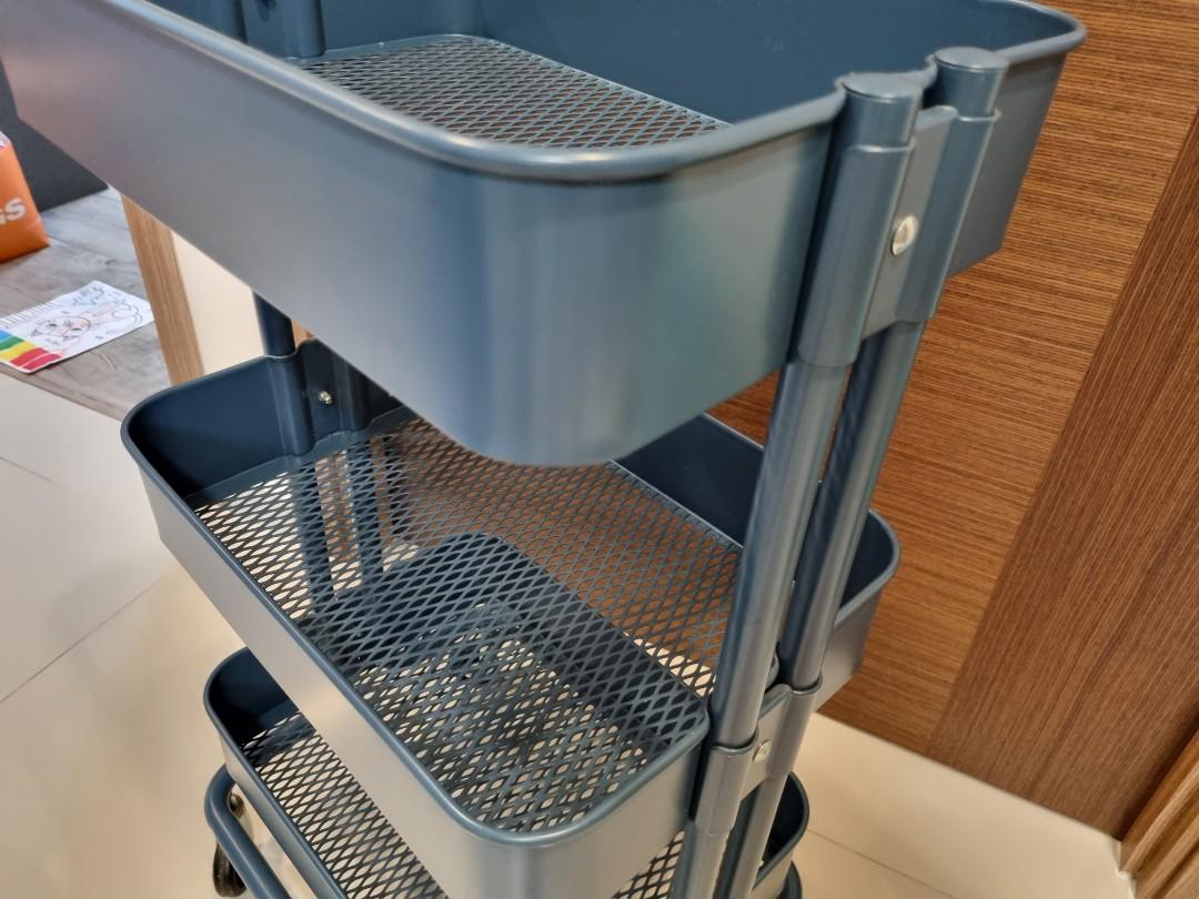 Raskog Ikea Trolley (3tier), Furniture & Home Living, Home Improvement