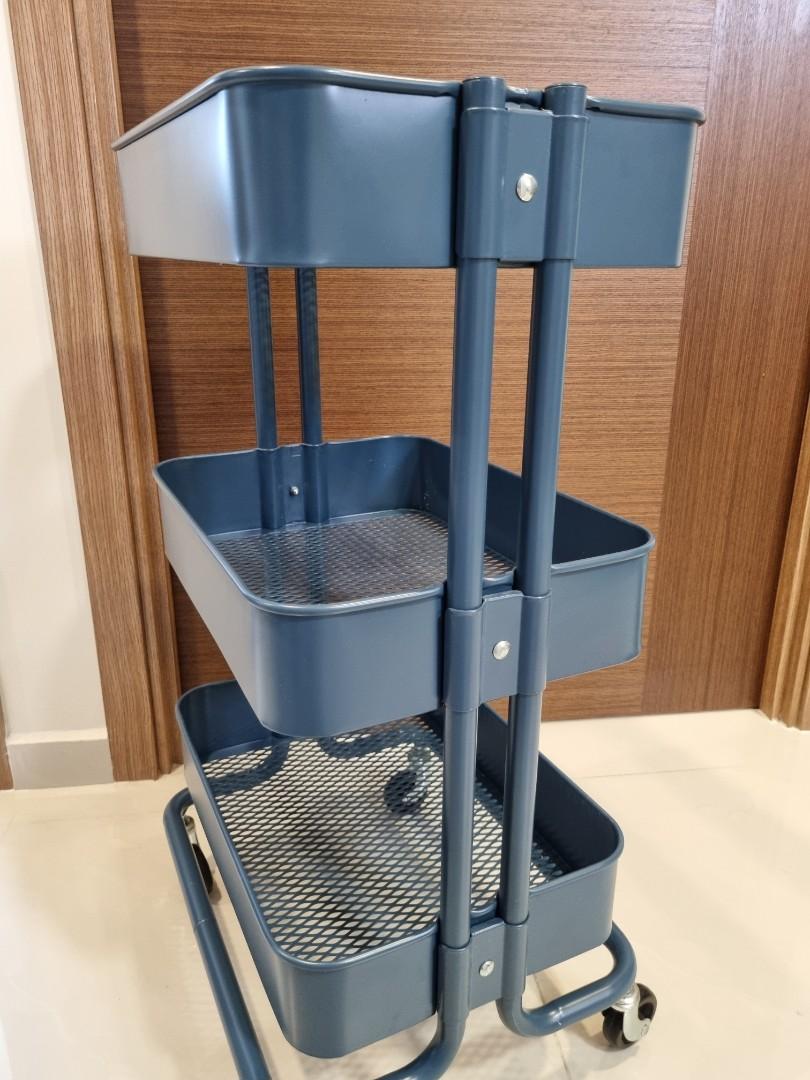 Raskog Ikea Trolley (3tier), Furniture & Home Living, Home Improvement