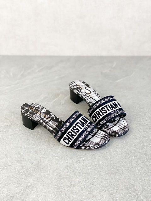 dior dway mule heel