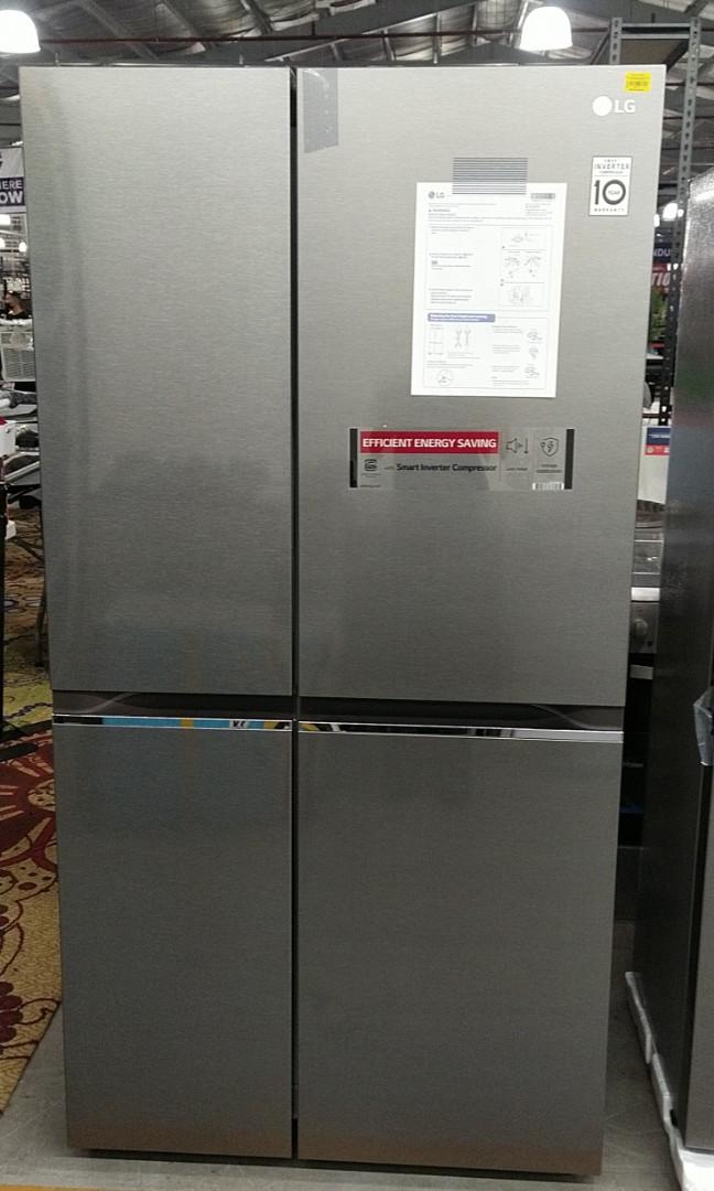 Reff Inverter reff side by side inverter 24.5CU.FT rvs LG, TV & Home Appliances ...