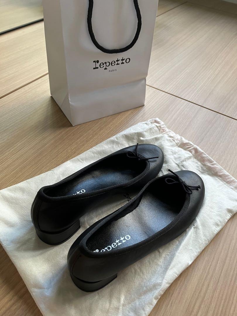 Repetto Camille ballerinas Black Size 38 brand new never worn 3cm heel