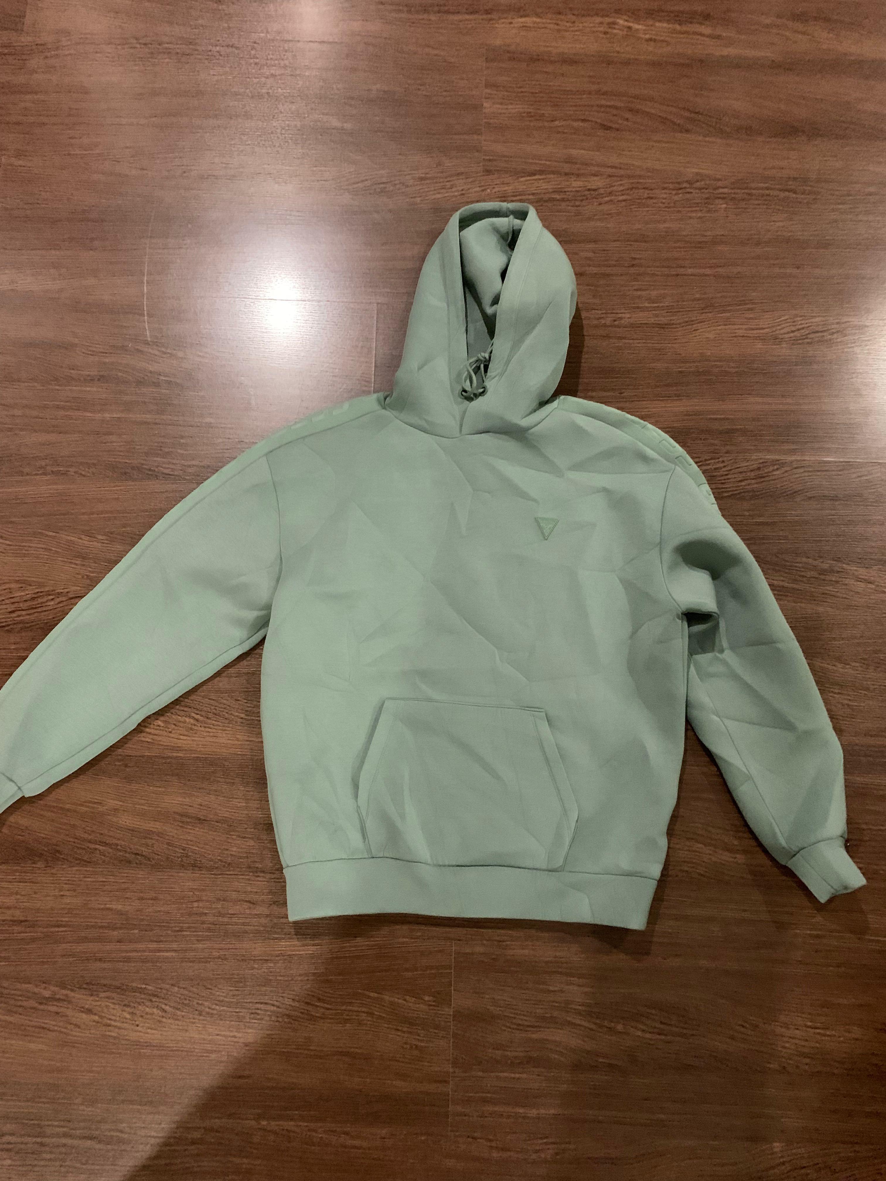 Sage Green Guess Hoodie, Women's 