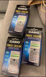 [LAST STOCK LEFT📍📌] [SALES] [CLEARING STOCKS!] Casio Financial Consultant FC-100V Calculator for RES exam! Going at cheap price!