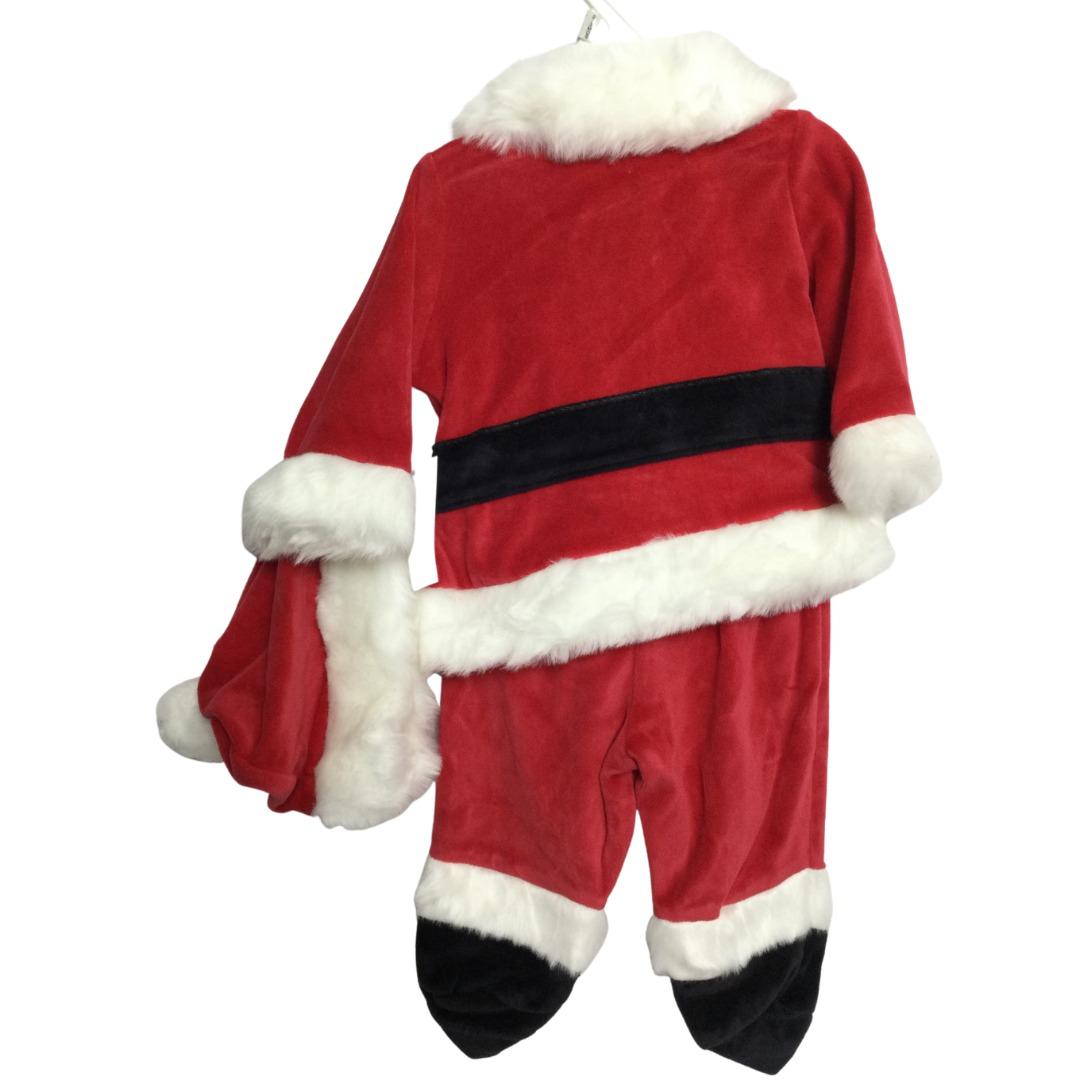 SANTA CLAUS Costume Baby Santa 3 piece Suit Christmas Holiday Edition from KMART Imported Item Babies Kids Babies Kids Fashion on Carousell
