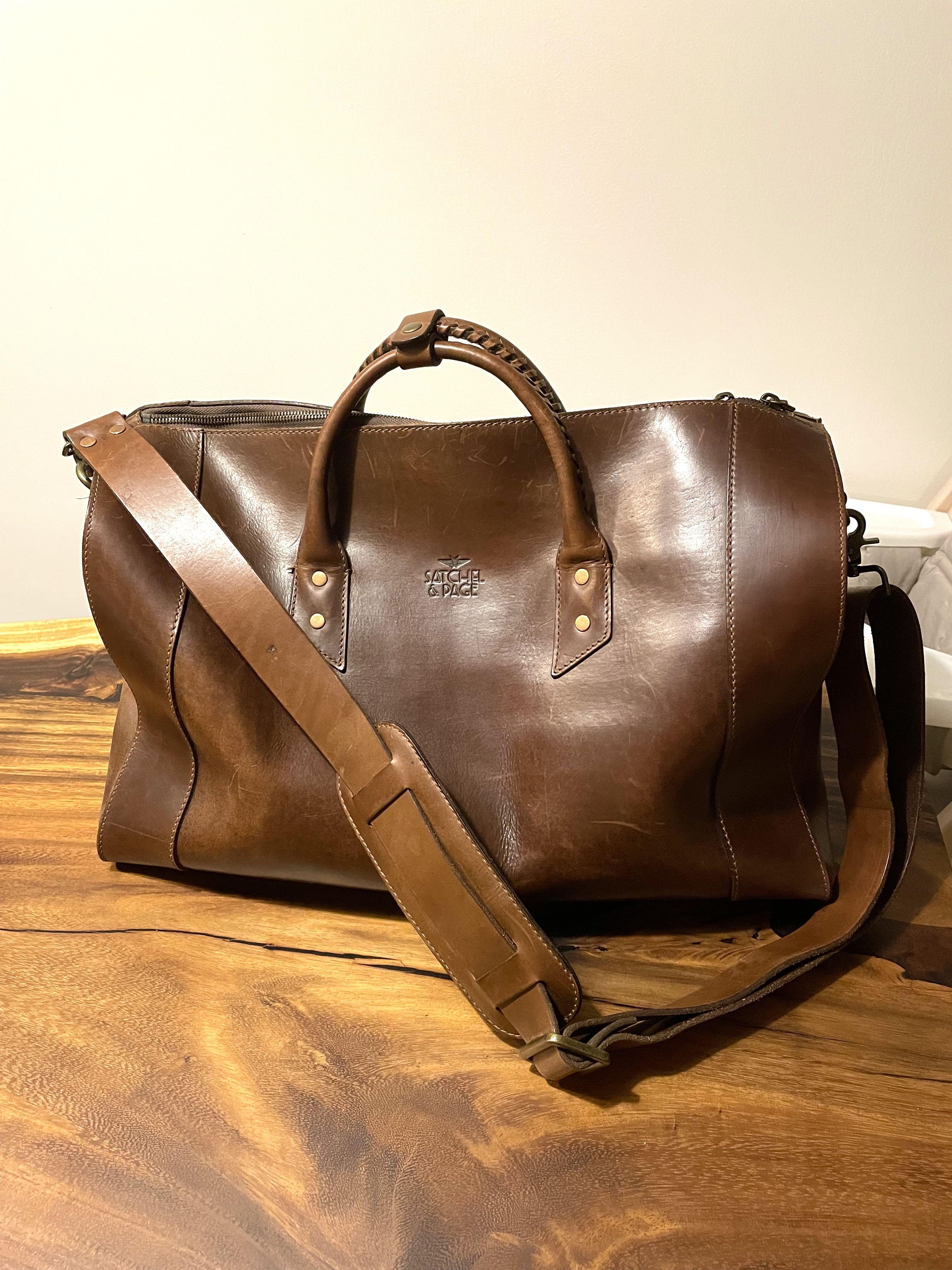 Satchel and page weekender hotsell