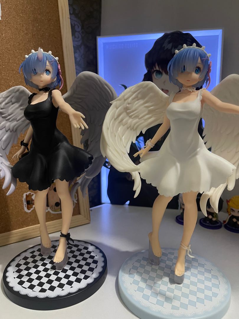 SEGA Rem Fallen Angel LPM Prize Figure & Angel Rem, Hobbies & Toys