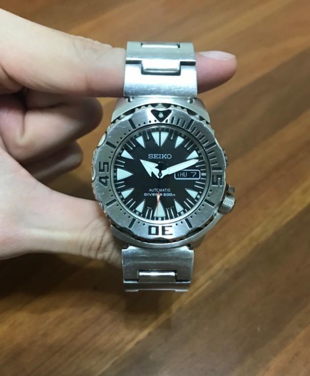 Seiko Monster 2nd Generation SRP307K1 with replacement parts
