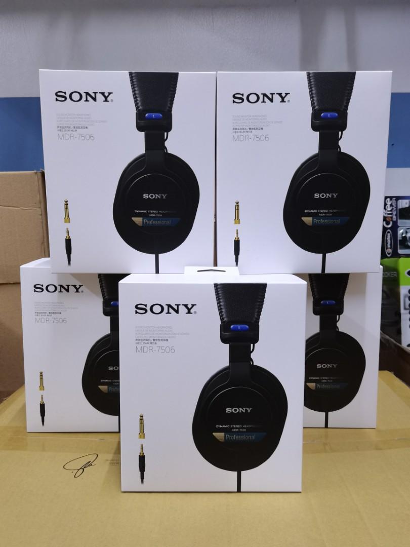 Laptop Stand Sony MD7506 Pofessional Lage Diaphagm Headphone Sony