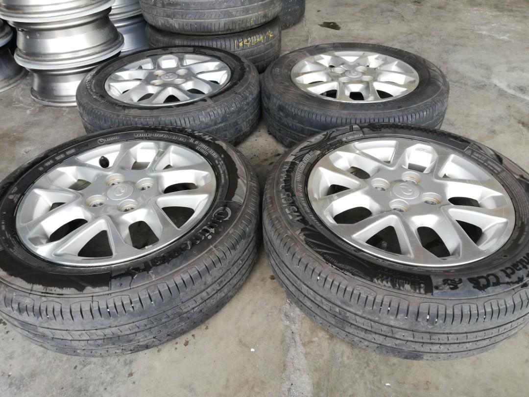 Sport rim viva axia bezza myvi 14 inch, Auto Accessories on Carousell