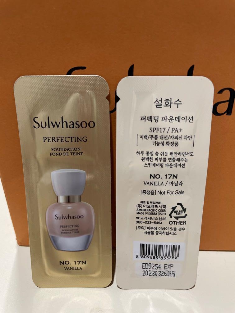 Jual Sulwhasoo Perfecting Foundation Spf17/pa 4ml - 23n Sand Di Seller - Foto 3