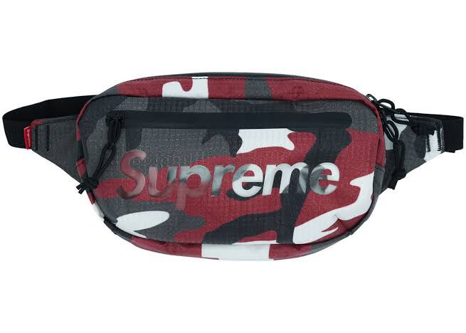 Supreme fanny pack belt bag camo red, Men's Fashion, Bags, Belt bags,  Clutches and Pouches on Carousell