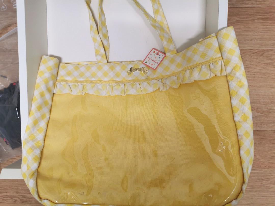 Swimmer Yellow Ita Bag Tote Bag
