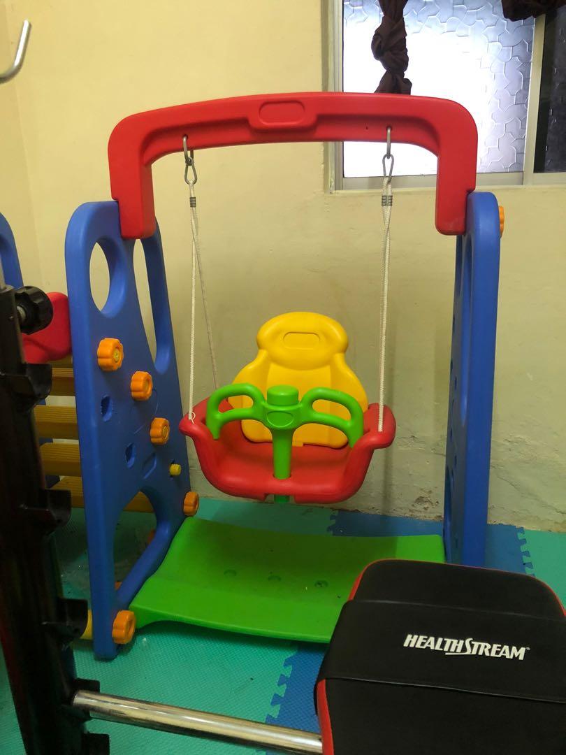 Playskool swing clearance and slide