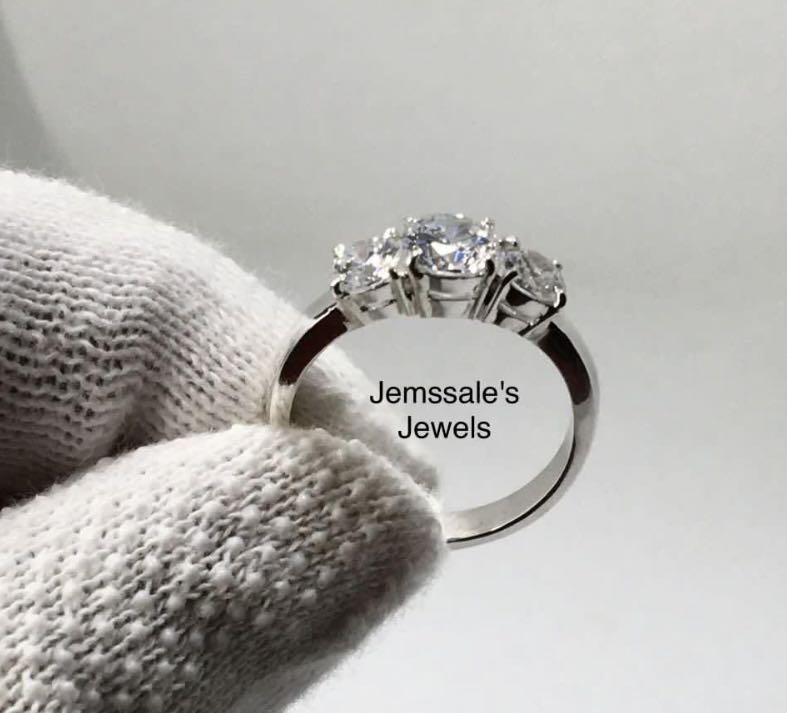 Swiss Diamond ring Women s Fashion Jewelry Organizers Rings on Carousell