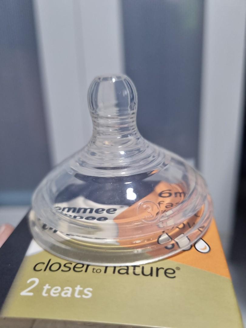 Tommee Tippee Fast Flow Teats (number 3) x3, Babies & Kids, Nursing & Feeding, Breastfeeding