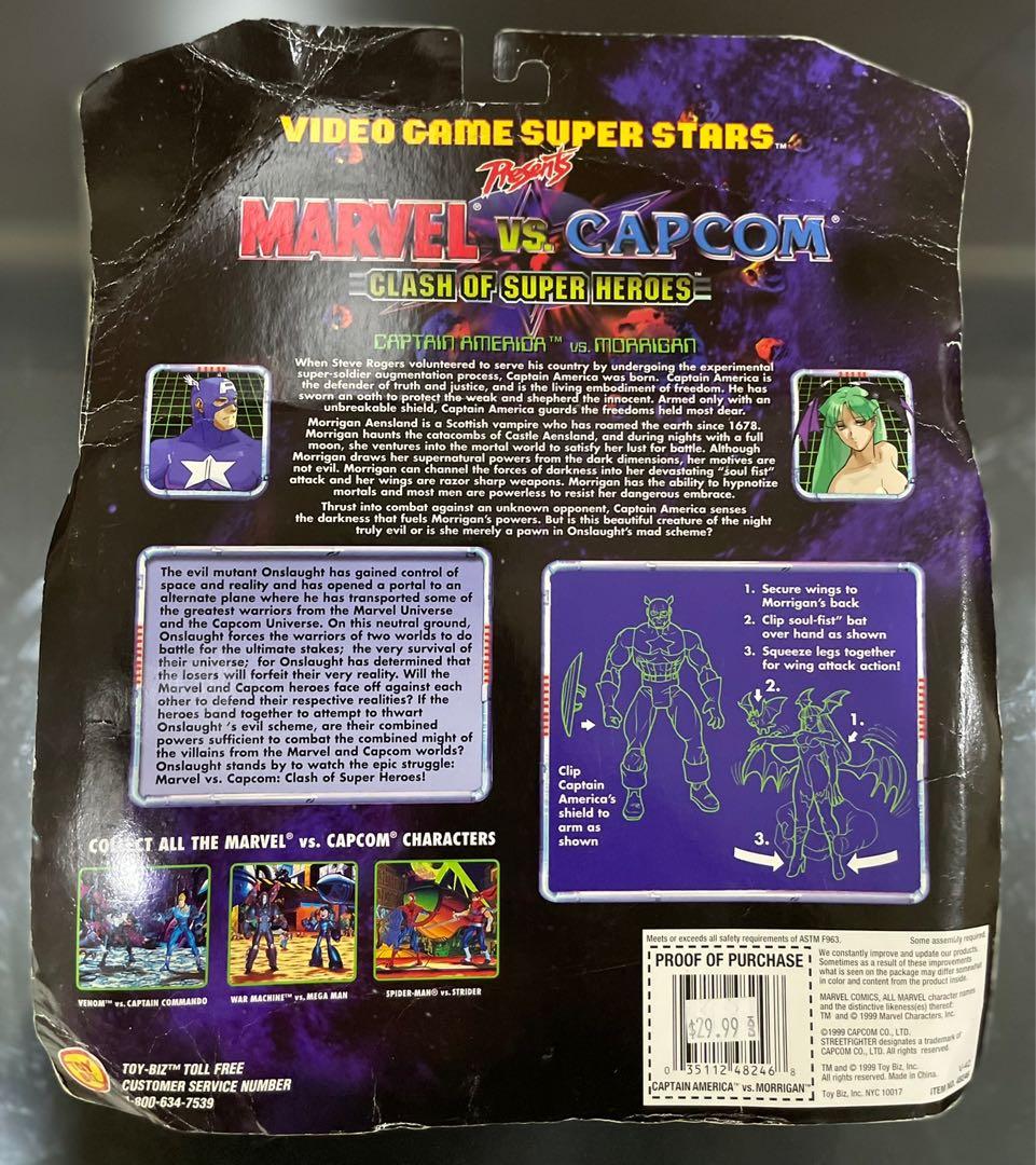 MARVEL VS CAPTAIN AMERICA VS MORRIGAN, Hobbies & Toys