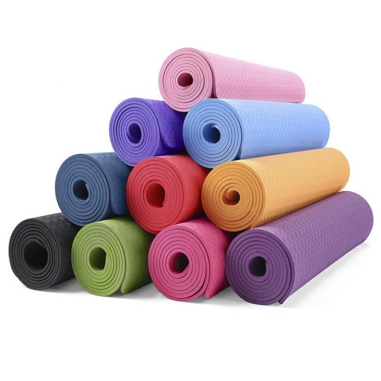 Yoga Mat,1/4 Fitness Exercise Mat Non-Slip Thick Yoga mats for