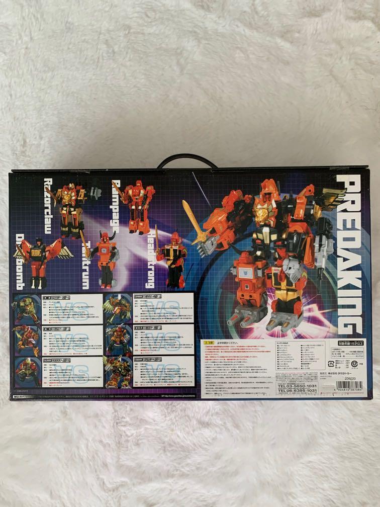 Transformers Predaking (reissue) (Category: Toy Figures) located in Singapore. Submitted by tyr3ll (Listing ID 1175934821, Image 2). Description: Was never out of the box before. Expect not a single scratch!! I do have other transformer collectibles available!! Do let me know if you are interested! -MP 1b -MP 2 -MP 3 -MP 4 -MP 6 -MP 8 -MP 9 -MP 11.