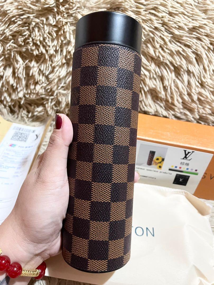 Limited Edition Digital Temperature Stainless Steel LV White Tumbler