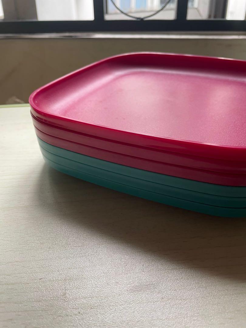 Tupperware picnic plate (6 units), Furniture & Home Living, Kitchenware