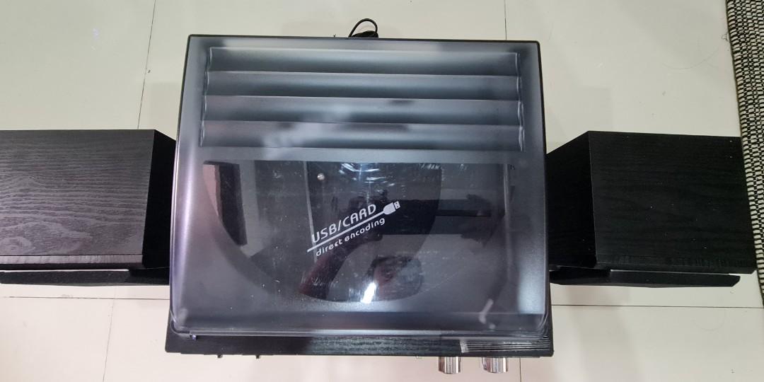 Turntable cassette radion system (Category: Soundbars, Speakers & Amplifiers) located in Pasig City. Submitted by ustaq (Listing ID 1175948856, Image 3). Description: LENOXX turntable cassette radio system with remote all in good condition. * vinyl, am/pm radio,usb,sd,cd, 2 cassette deck. 220 V PM me for more questions&details PM me for actual video thanks and God bless!!.