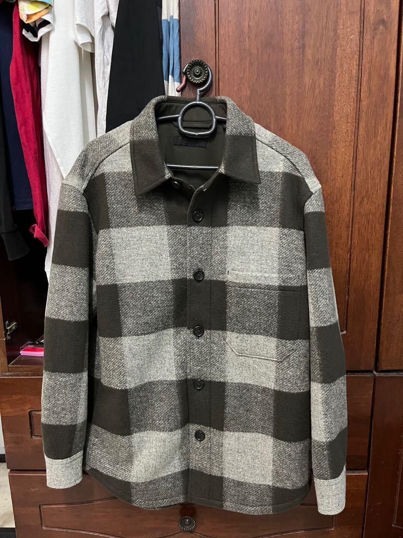 Uniqlo flannel jacket top