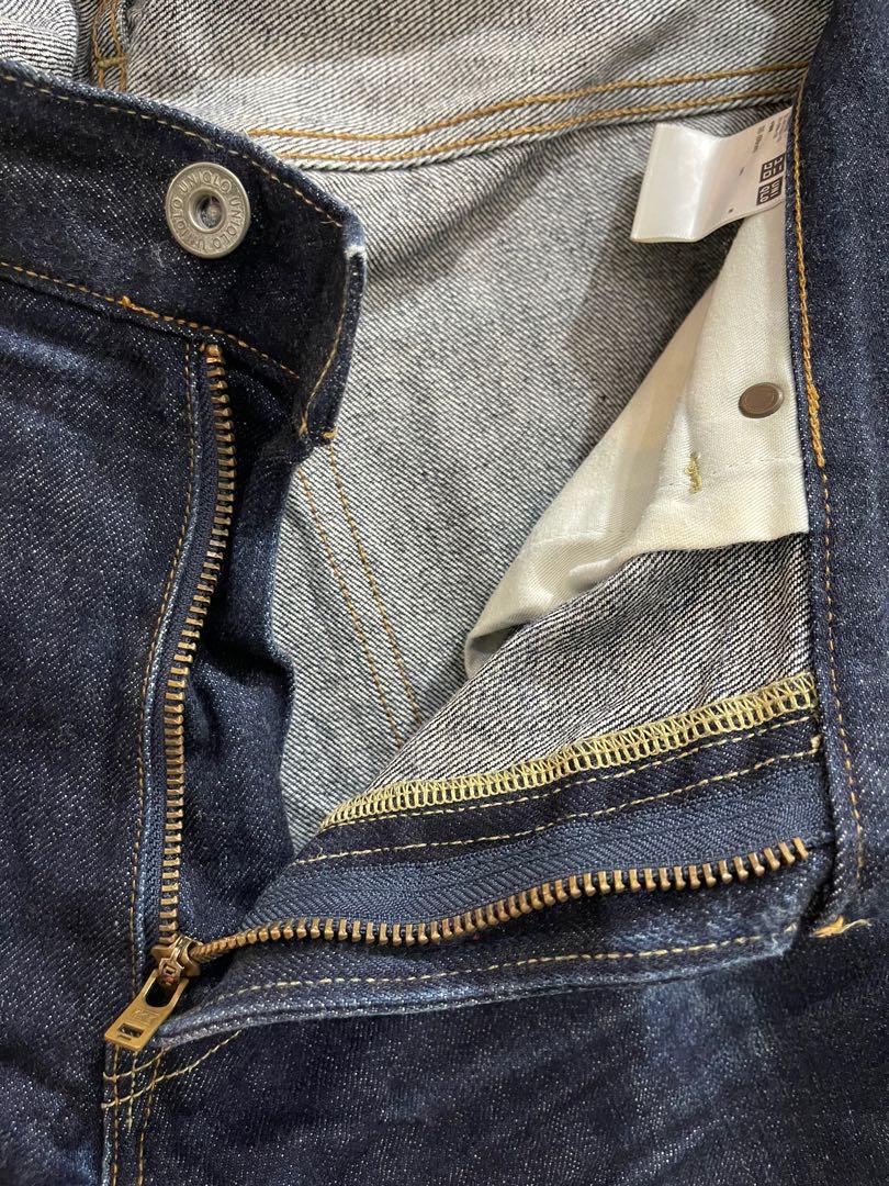 Uniqlo Japanese Fabric By Kaihara Selvedge Jeans, Men's Fashion