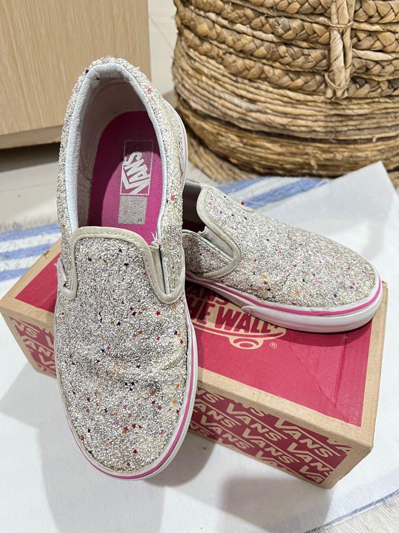 glitter asher vans