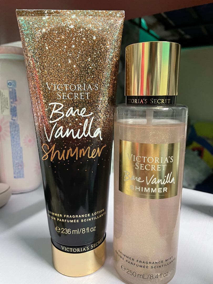 Victoria's Secret Bare Vanilla Shimmer Lotion, Beauty & Personal