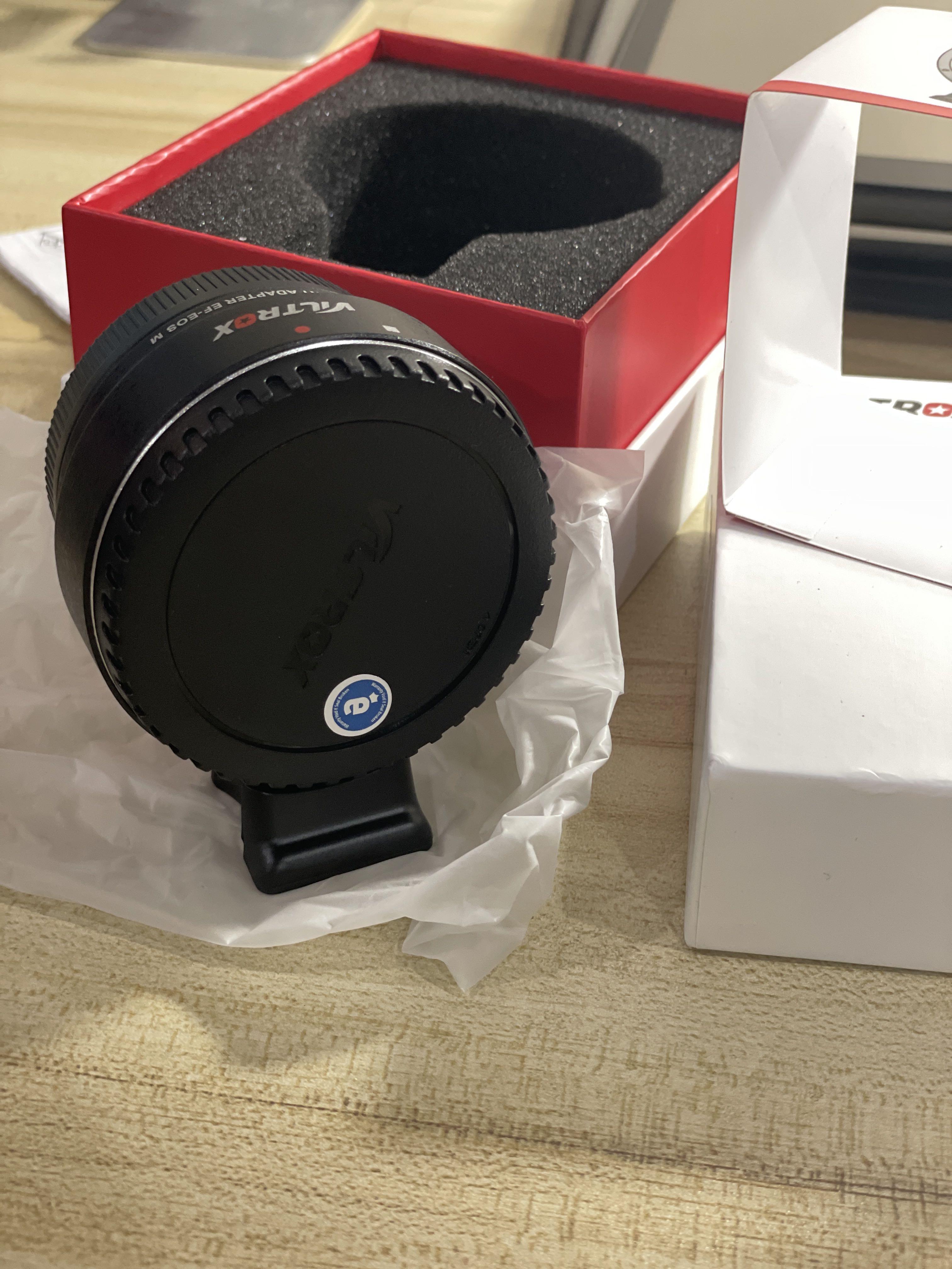 Viltrox mount adapter EFEOS M, Photography, Lens & Kits on Carousell