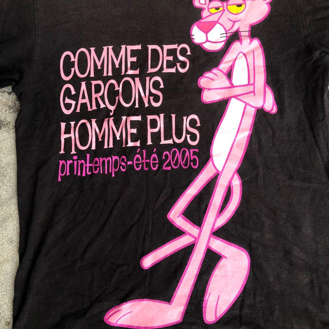 Vintage 2005 Comme des Garcon X Pink Panther Tshirt Men s Fashion