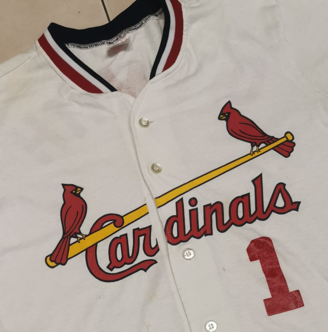 Vintage St. Louis Cardinals Basketball Jersey Sz XL 90s MLB