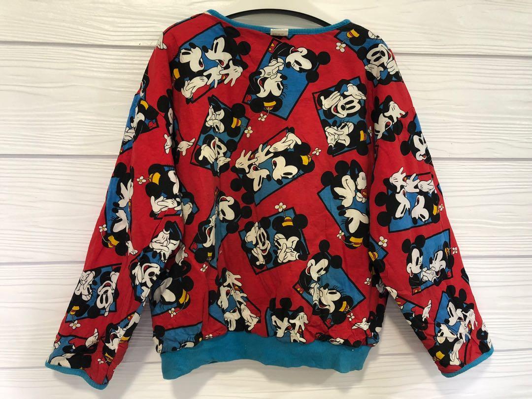 Mickey mouse discount reversible sweatshirt