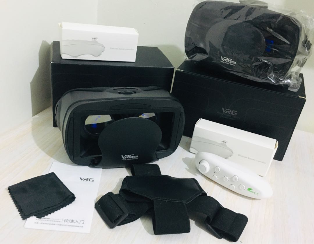 VR Box with VR Controller (2 units), Mobile Phones & Gadgets, Mobile ...