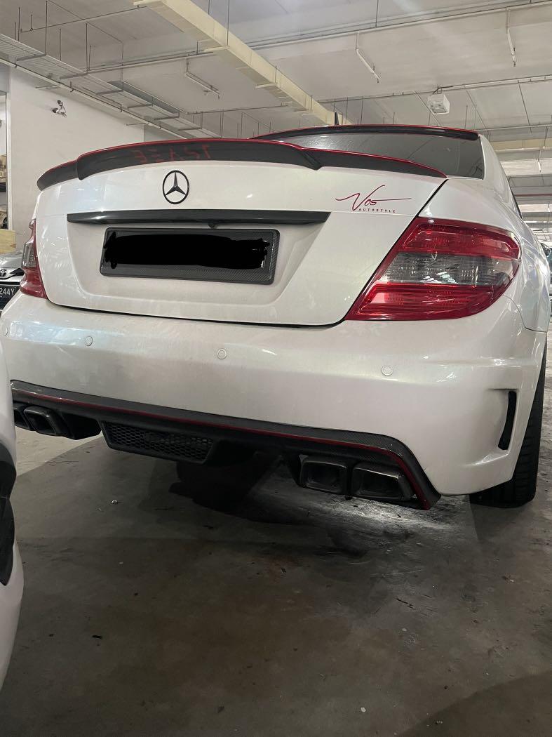 W204 Black series Rear Bumper. Car Accessories Accessories on