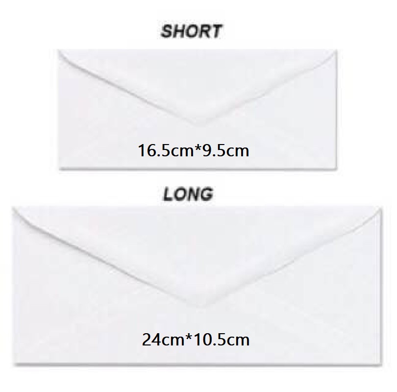 size-of-short-white-envelope