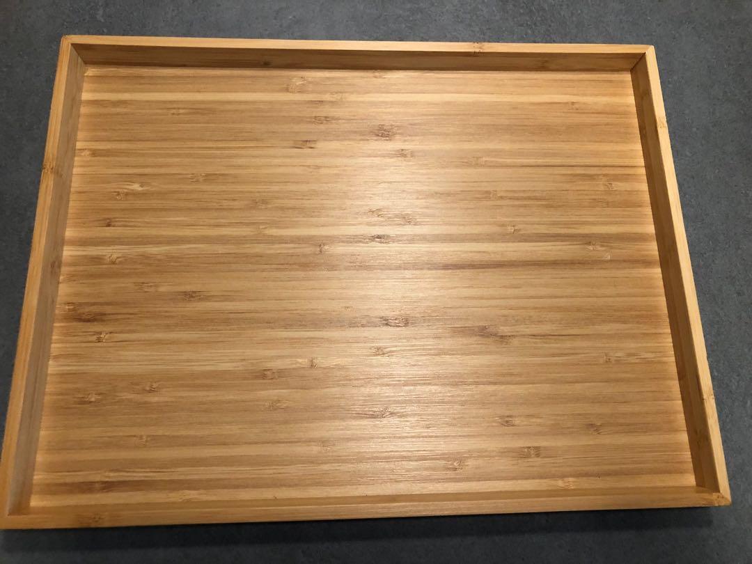 Wooden Trays from Muji and Ikea, Furniture & Home Living, Kitchenware
