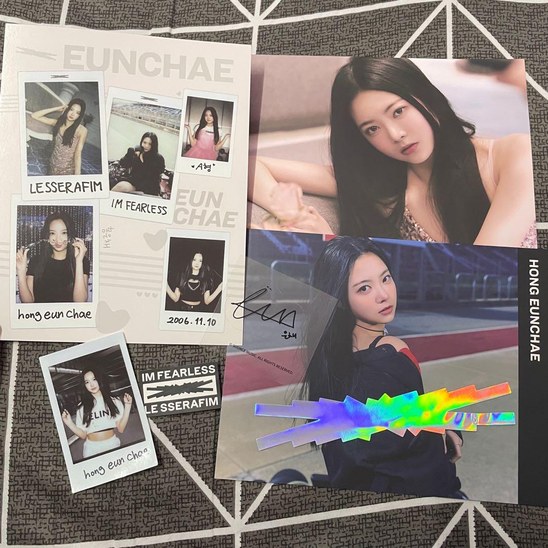 [WTS] LE SSERAFIM EUNCHAE The First Moment in Your Hands MD Official Ready  Stock