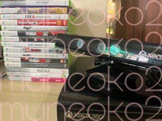 XBOX 360 GAME CONSOLE with games