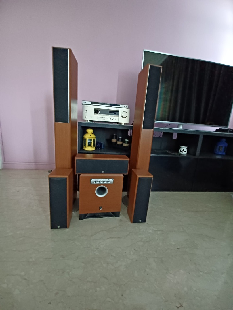 Yamaha 5.1 Dolby hifi component home theatre system, Audio, Soundbars