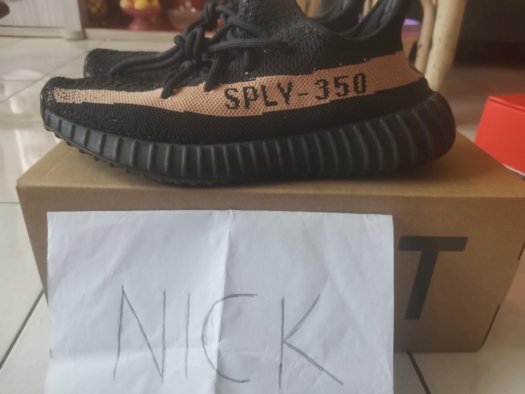Yeezy 350 v2 Copper Stripe OG US7 UK6.5
