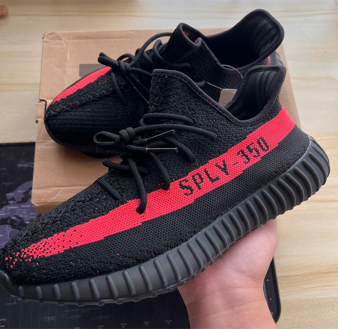 Yeezy 350 core red top