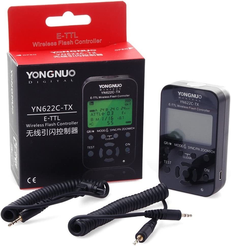 YONGNUO YN622C-TX 7-Channel E-TTL Wireless Flash Controller Trigger with LCD  Interface for Canon DSLR/ YN622C/ YN622C-II/ YN685, Photography,  Photography Accessories, Other Photography Accessories on Carousell