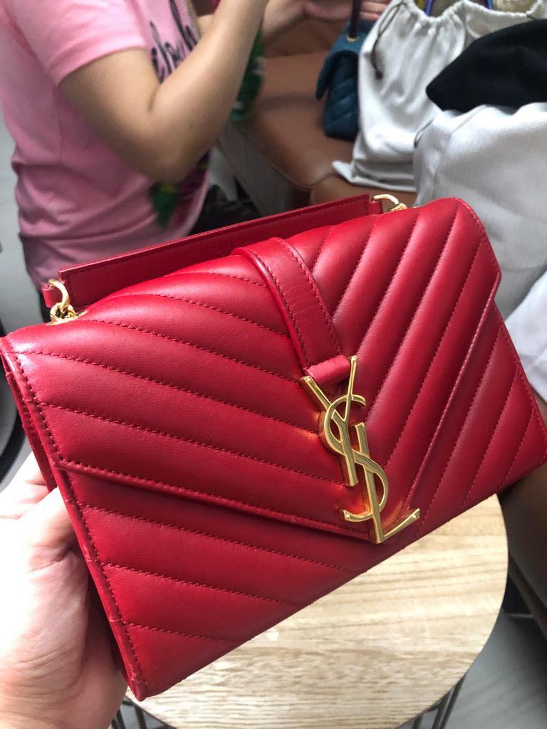 Brand New* YSL Medium Envelope Bag, Luxury, Bags & Wallets on Carousell