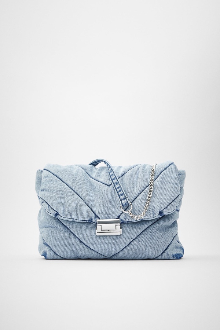 Denim bag zara clearance