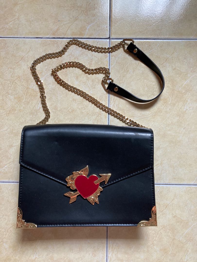Red heart clearance bag zara