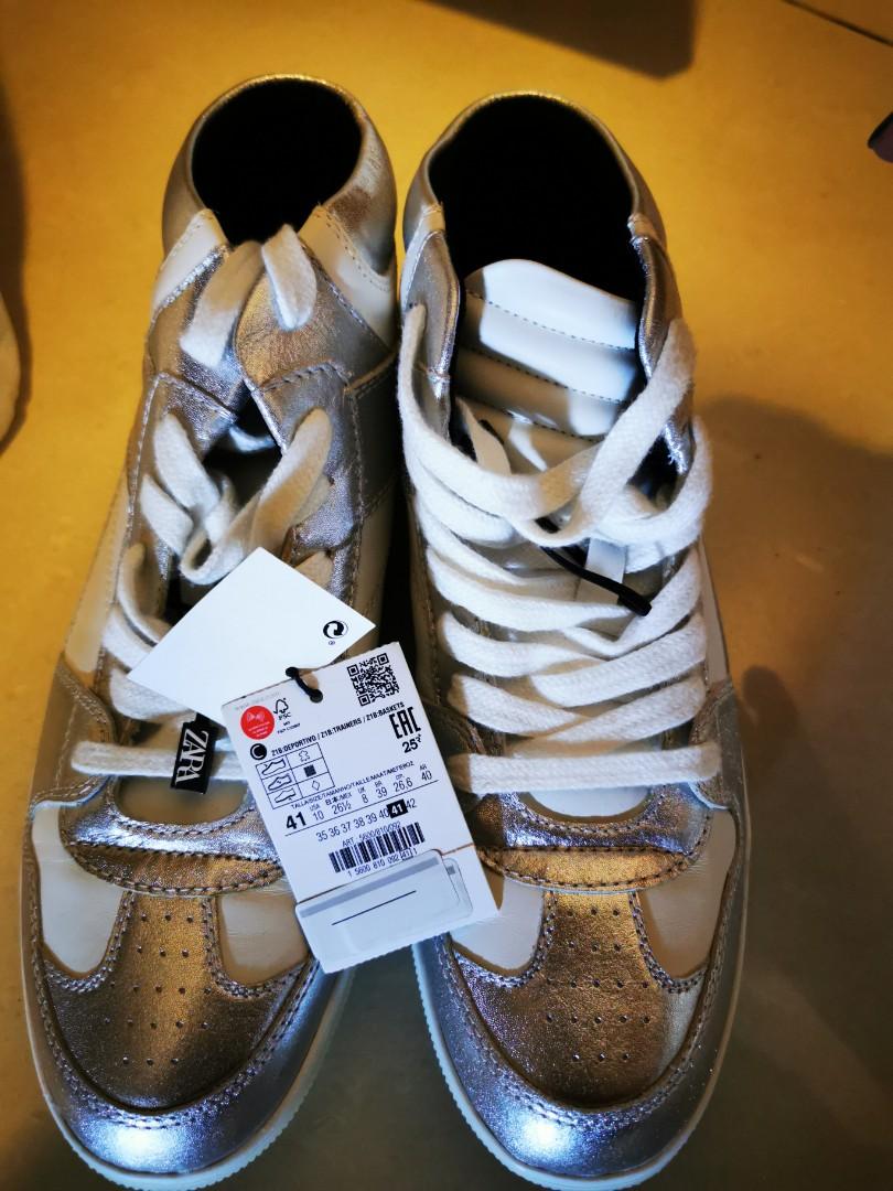 Zara Sneakers Luxury Sneakers Footwear on Carousell