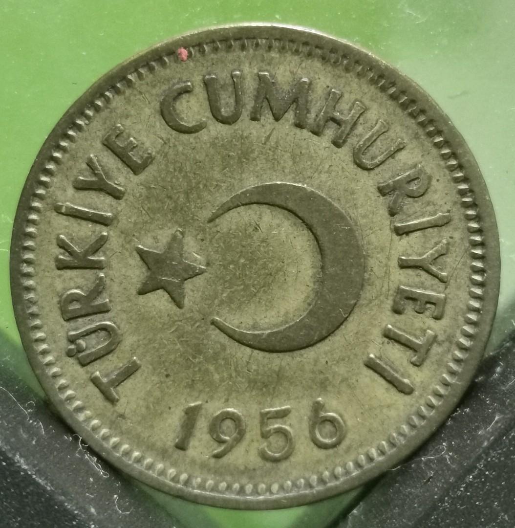 1956 土耳其硬幣, 興趣及遊戲, 收藏品及紀念品, 錢幣- Carousell